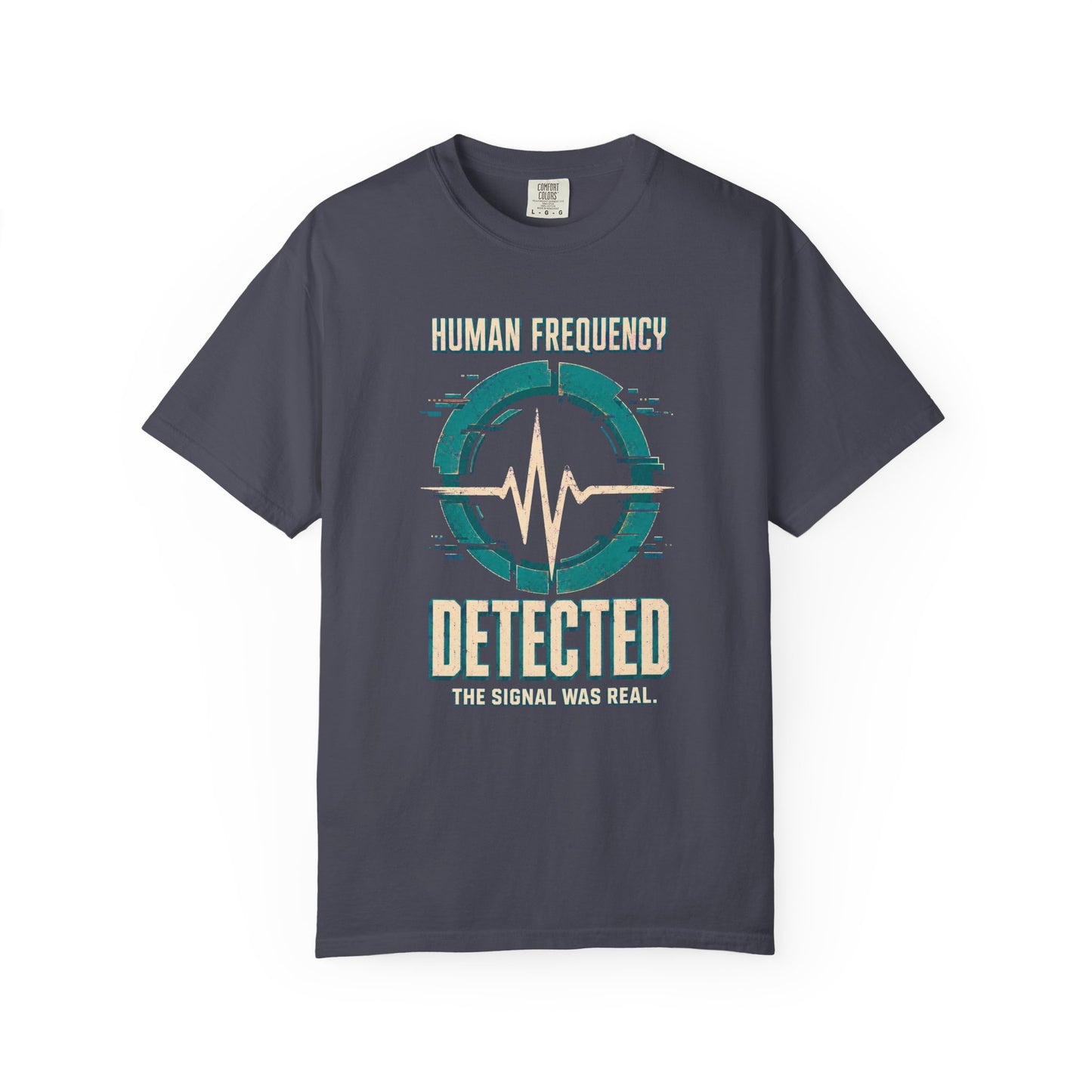 MUSIC: Human Frequency Detected" Graphic Tee