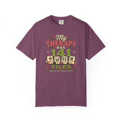 MAHJONG: My Therapy Have 141 Tile T-Shirt