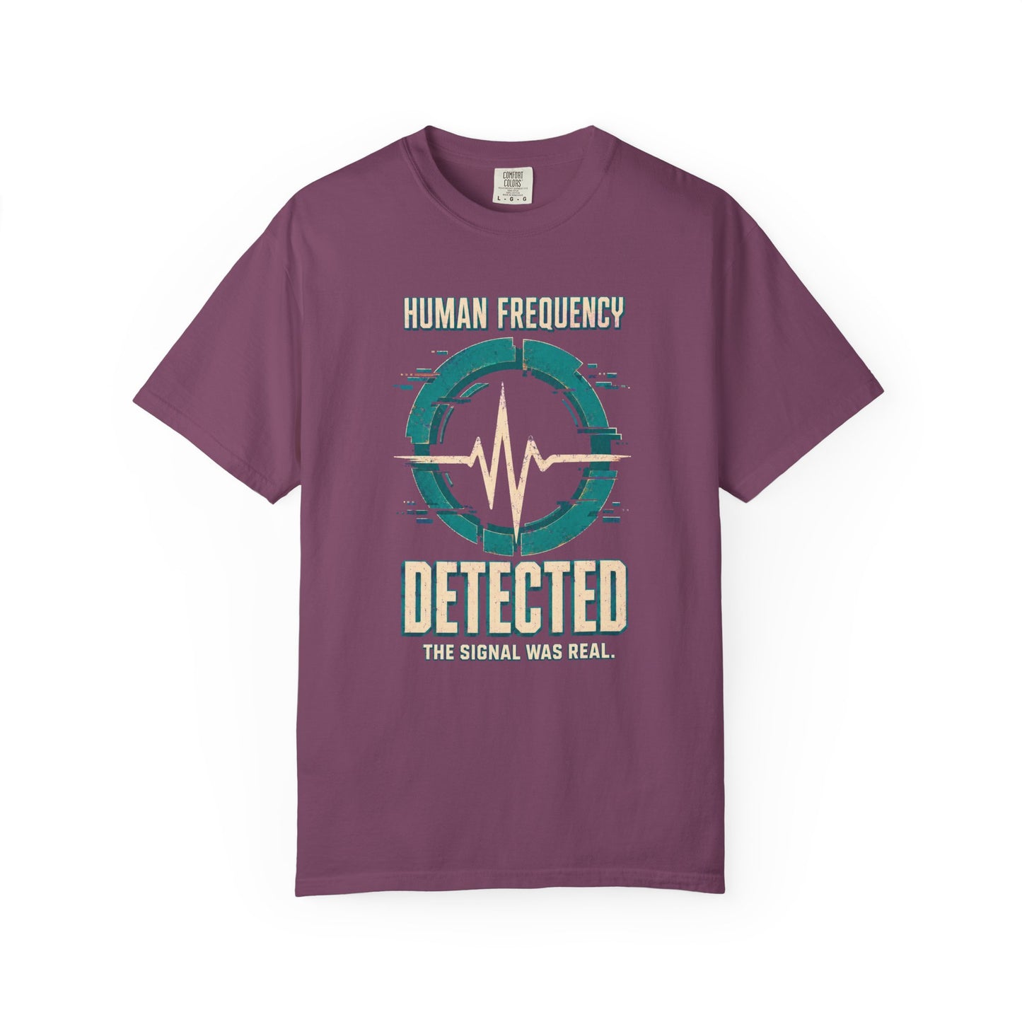 MUSIC: Human Frequency Detected" Graphic Tee