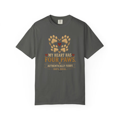 My Heart Has Four Paws T-Shirt