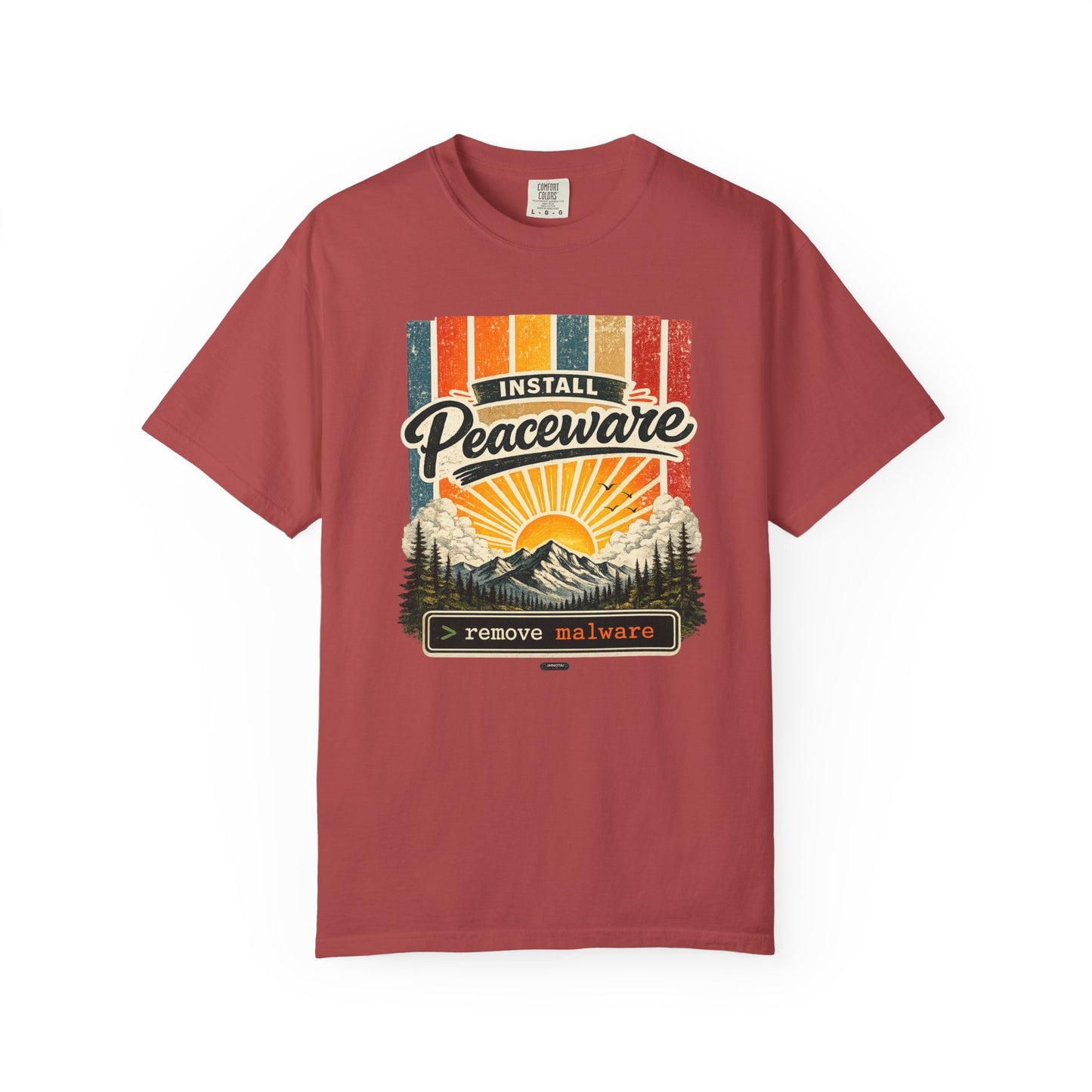 HUMANWARE : Install Peaceware Retro Nature T-Shirt