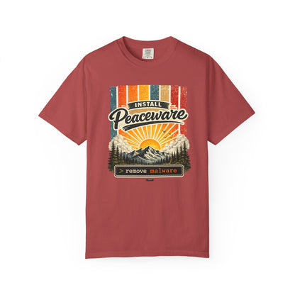 HUMANWARE : Install Peaceware Retro Nature T-Shirt