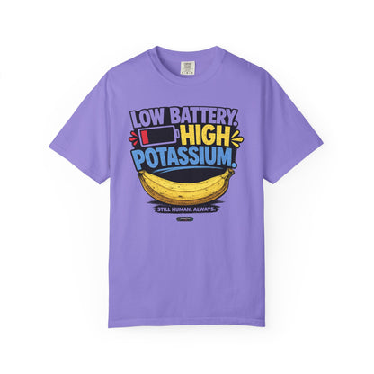 Low Battery, High Potassium Banana T-Shirt