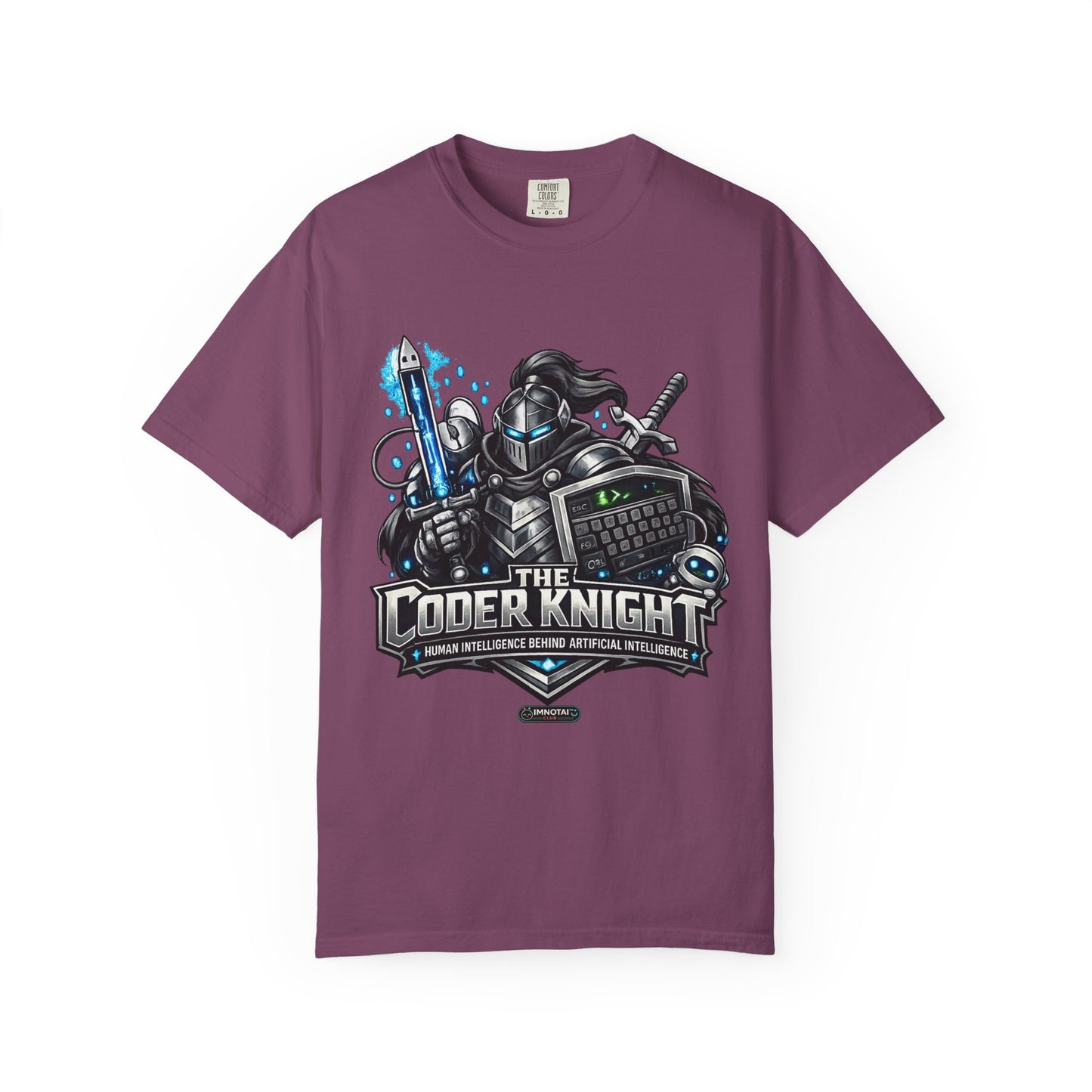Coder Knight T-Shirt — Gaming & Programmer Graphic Tee