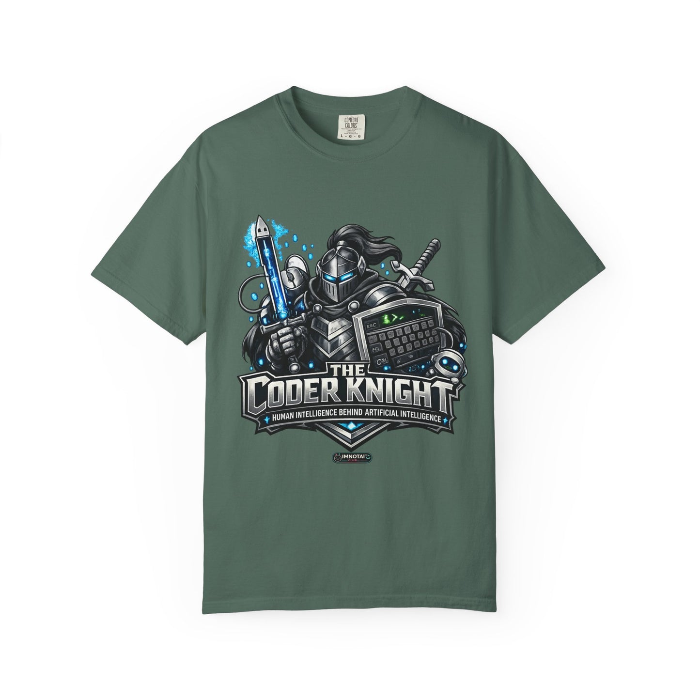 Coder Knight T-Shirt — Gaming & Programmer Graphic Tee