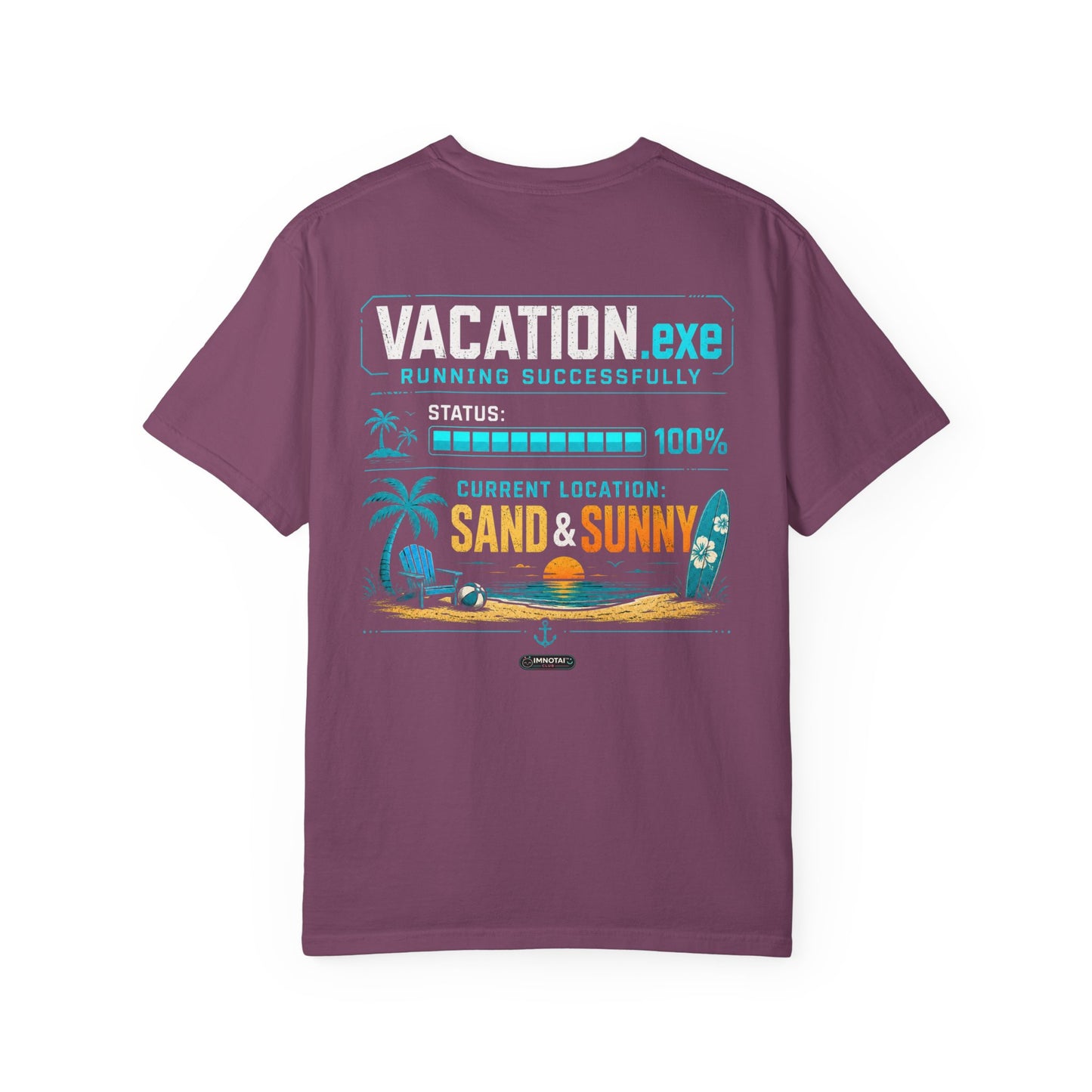 Vacation.exe Sand & Sunny Beach T-Shirt
