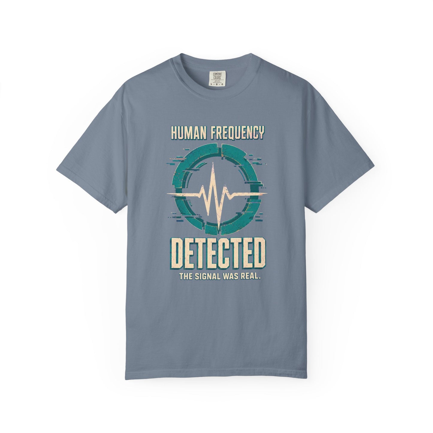 MUSIC: Human Frequency Detected" Graphic Tee