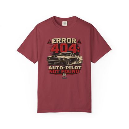 CLASSIC CAR Error 404: Auto-Pilot Not Found T-Shirt