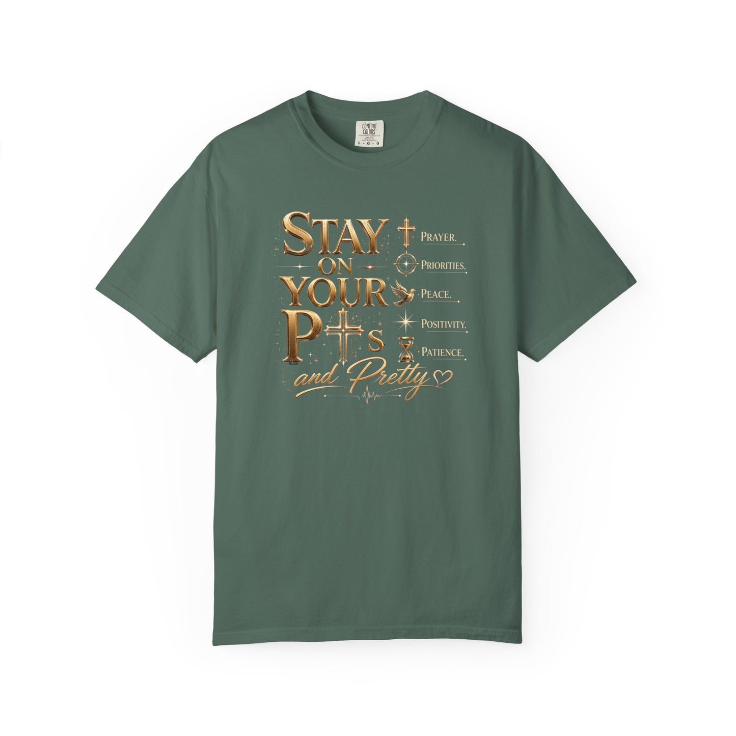 DigitalDivine: Stay On Your P's Motivation Religious Tee