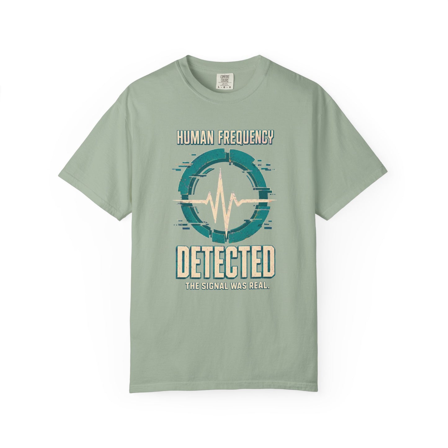 MUSIC: Human Frequency Detected" Graphic Tee