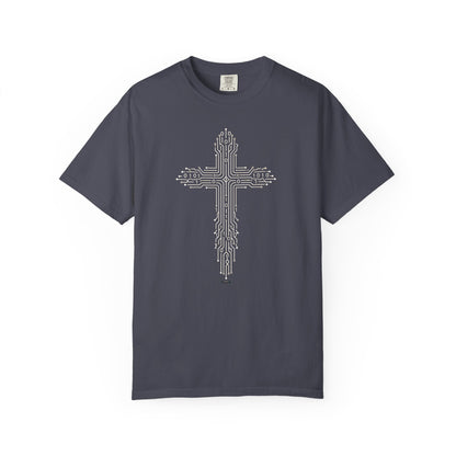 DigitalDivine: Digital Cross— Cross Faith Graphic Tee
