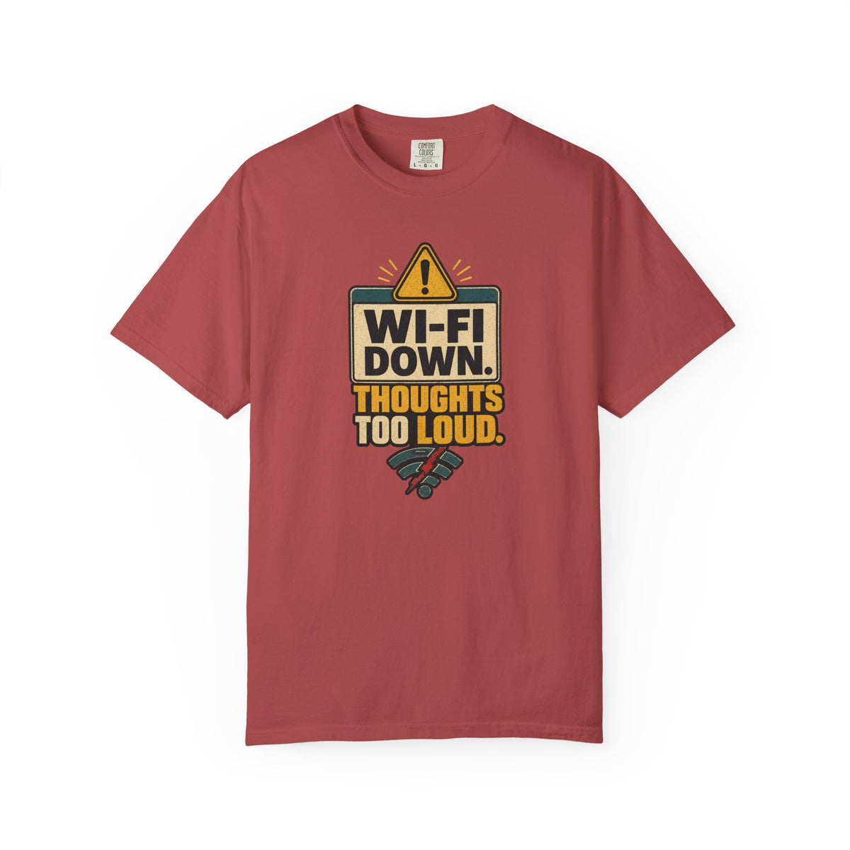 Wi‑Fi Down Funny Internet Error Graphic Tee