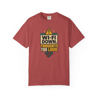 Wi‑Fi Down Funny Internet Error Graphic Tee