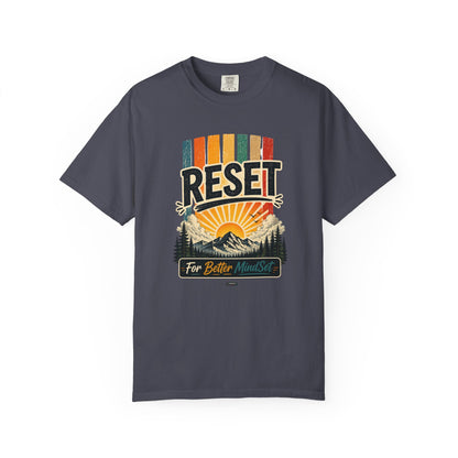 HUMANWARE : RESET For Better Mindset. Retro Nature T-Shirt