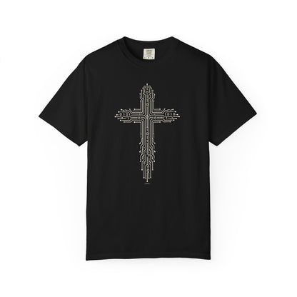 DigitalDivine: Digital Cross— Cross Faith Graphic Tee