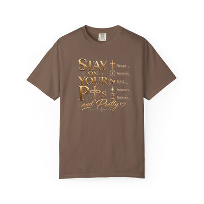 DigitalDivine: Stay On Your P's Motivation Religious Tee