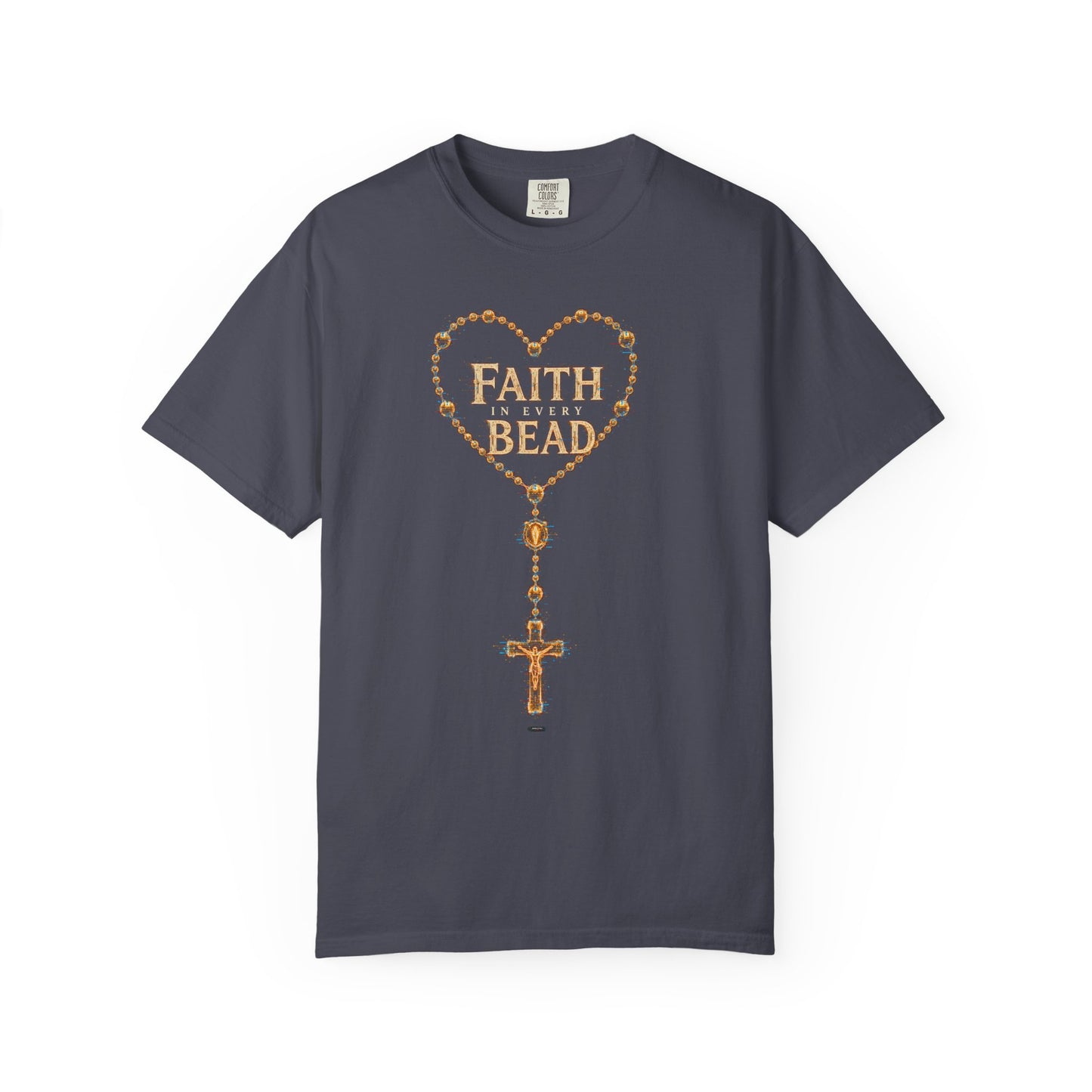 DigitalDivine: FAITH On Every Bead Religious Tee