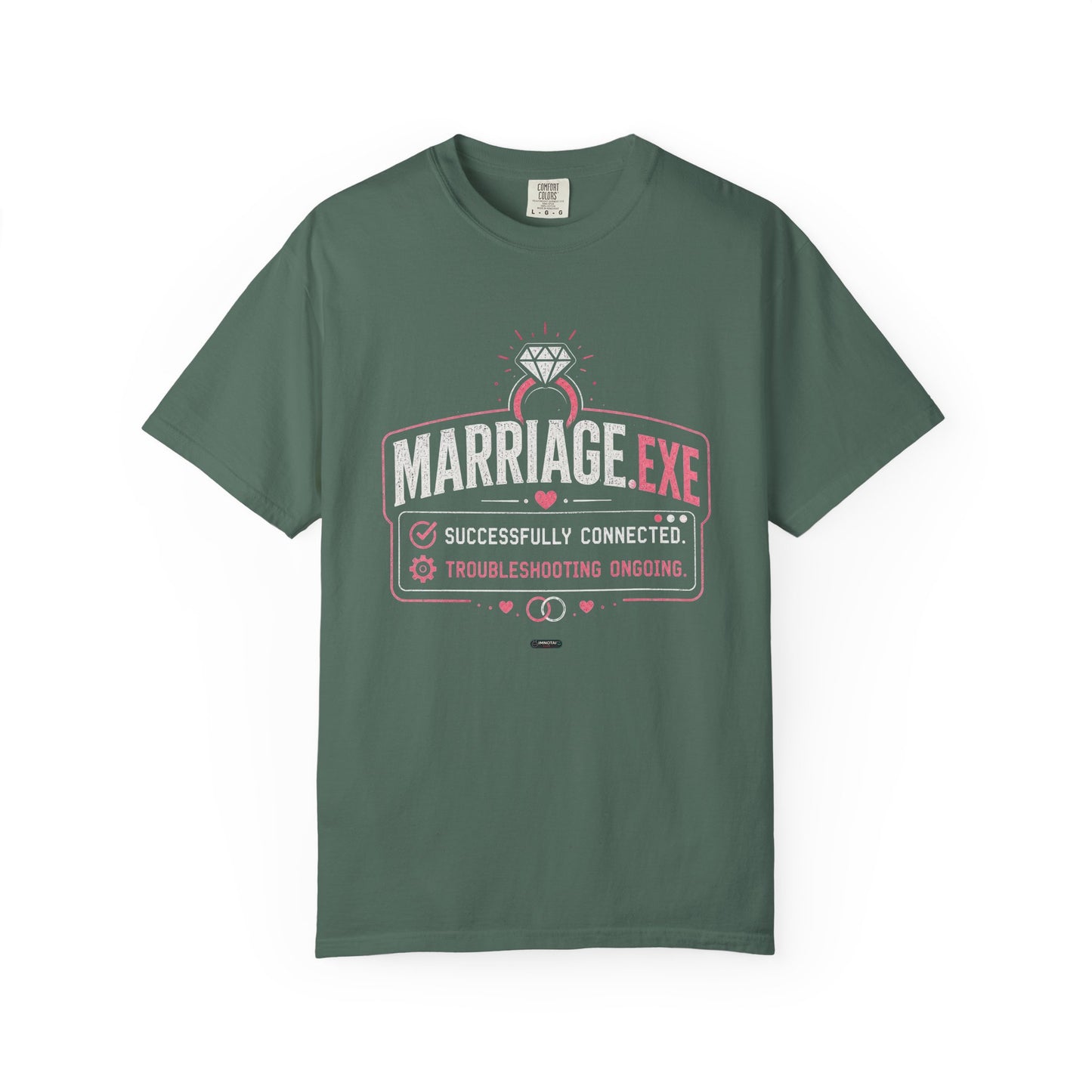 Marriage.exe Wedding Tee (Troubleshooting: Ongoing)