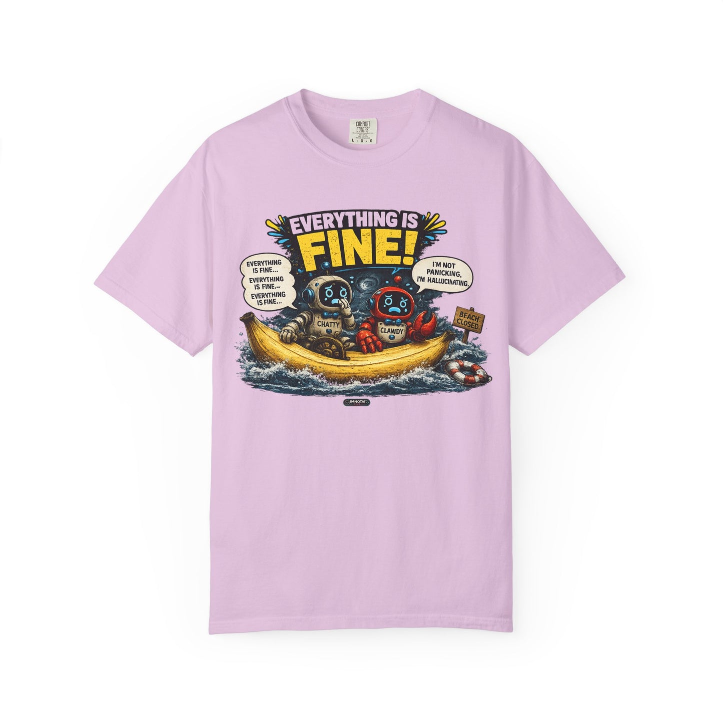 Everything Is Fine! Going Through Hurricane Bananas T-Shirt