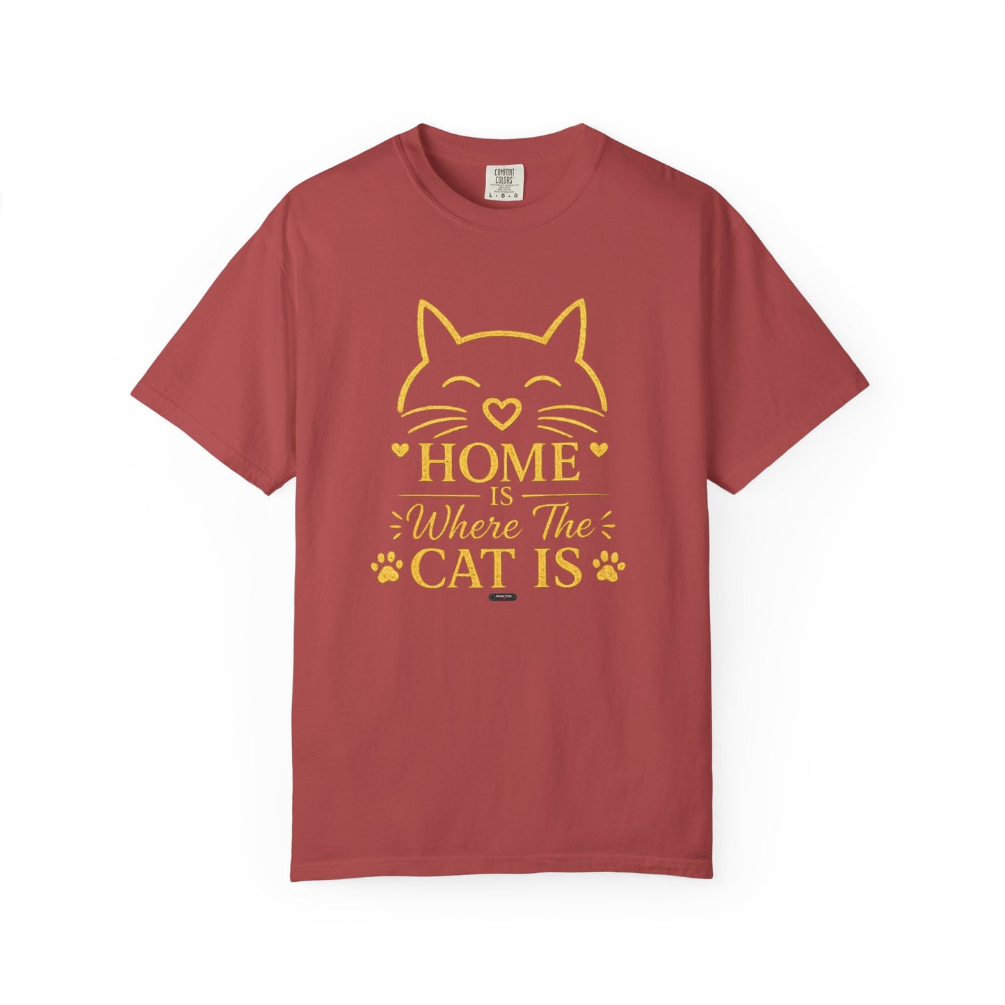 CAT HOME — Where the Cat Is T-Shirt