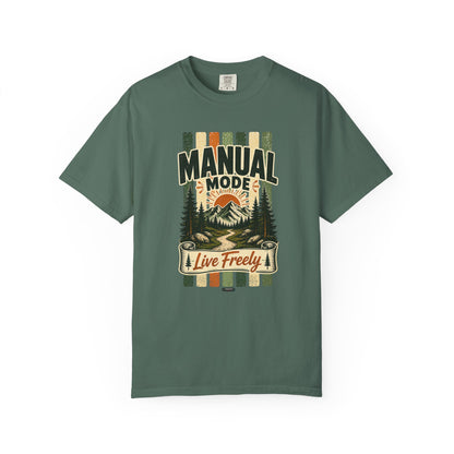 HUMANWARE : MANUAL MODE Retro Nature T-Shirt