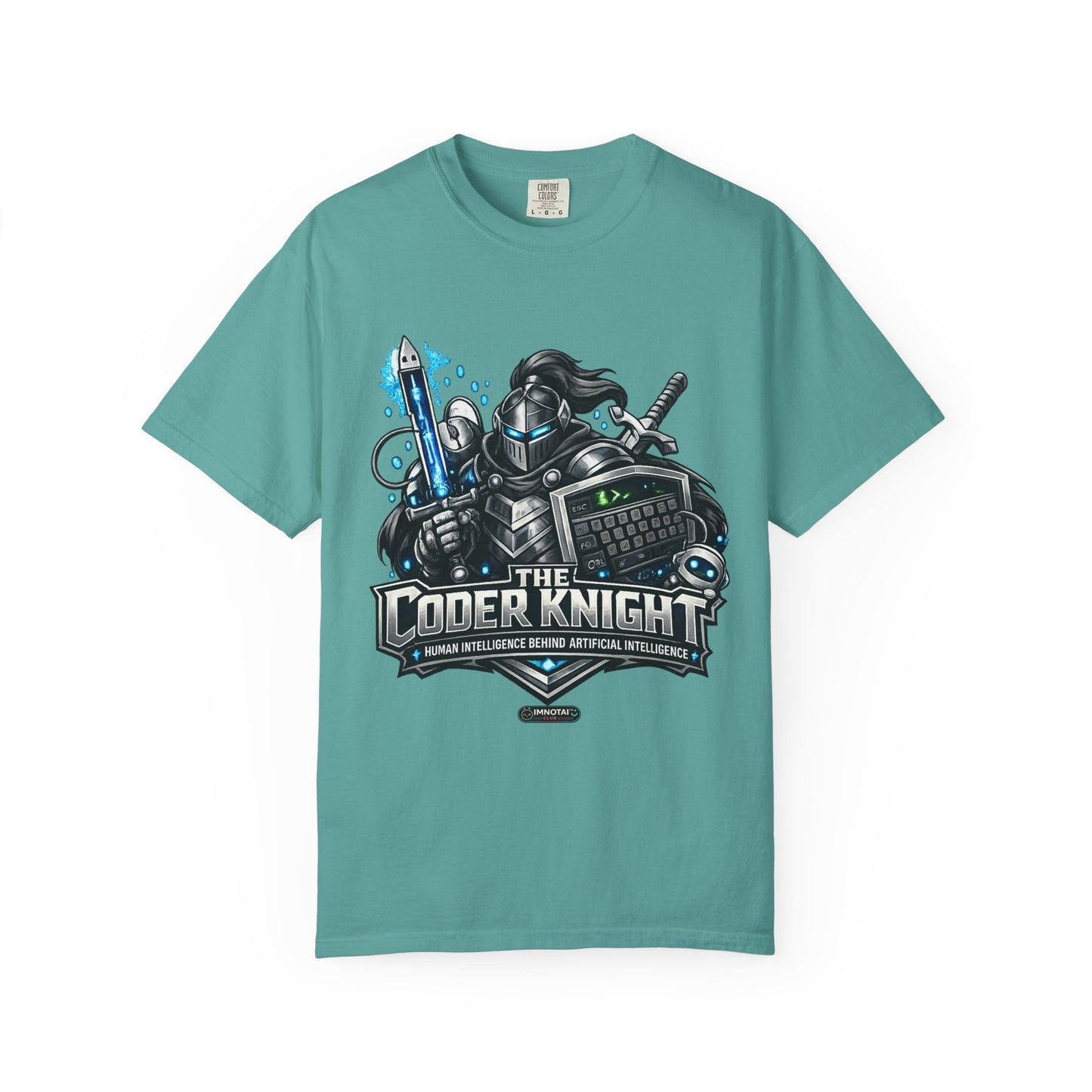 Coder Knight T-Shirt — Gaming & Programmer Graphic Tee