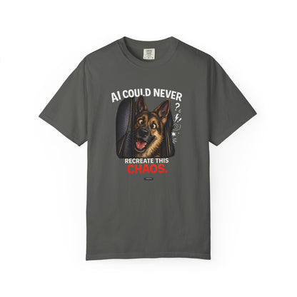 DOG German Shepherd: AI Could Never Recreate This Chaos T-Shirt