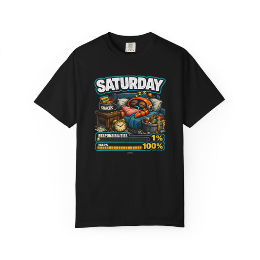 SATURDAY: Responsibilities 1%, NAP 100%