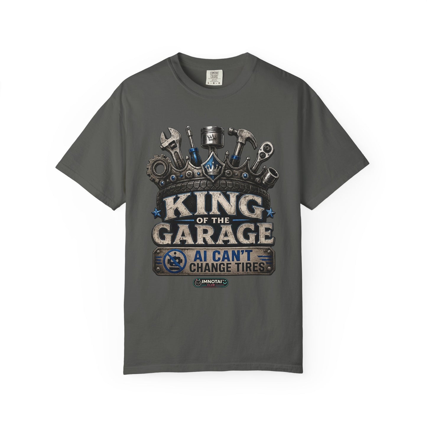 King of the Garage shirt | Mechanic Tools