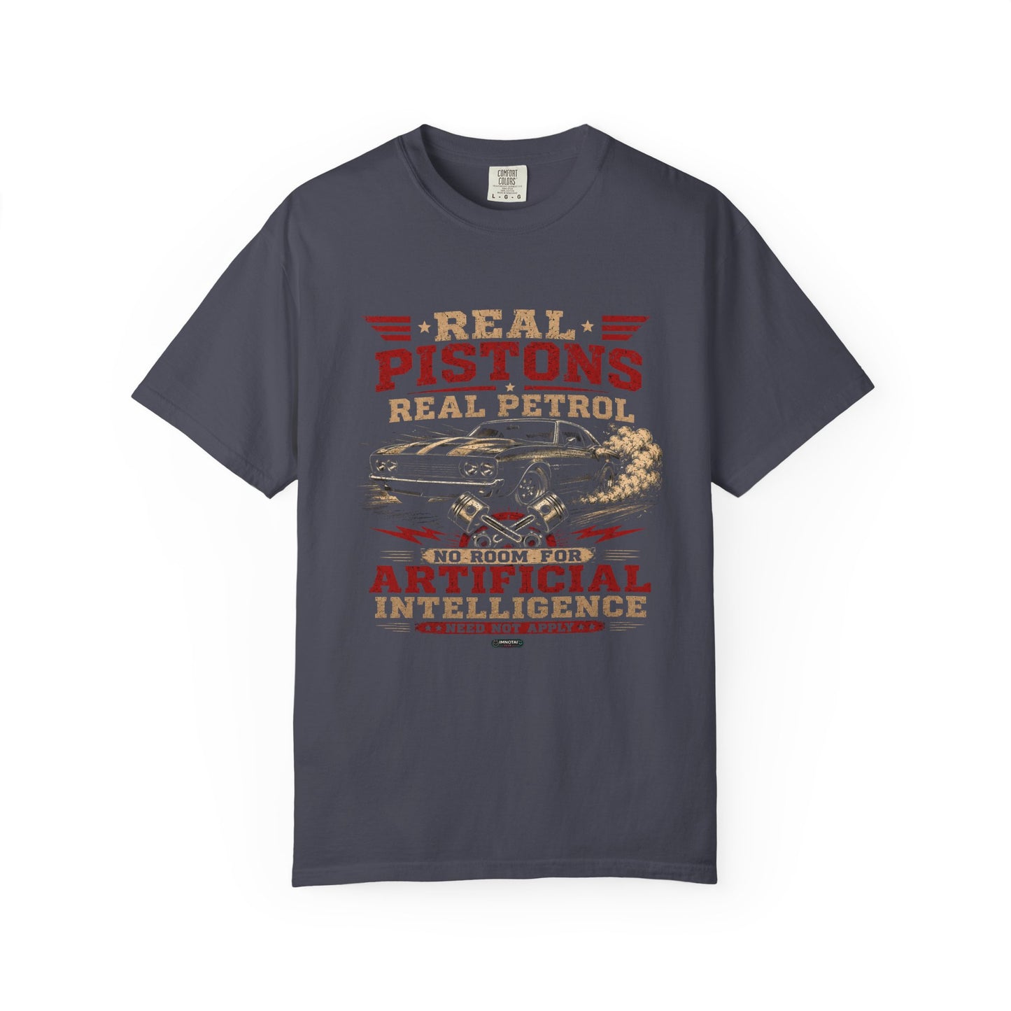 CLASSIC CAR Real Pistons Real Petrol T-Shirt