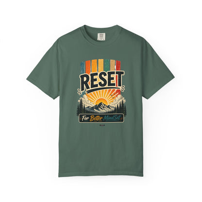 HUMANWARE : RESET For Better Mindset. Retro Nature T-Shirt