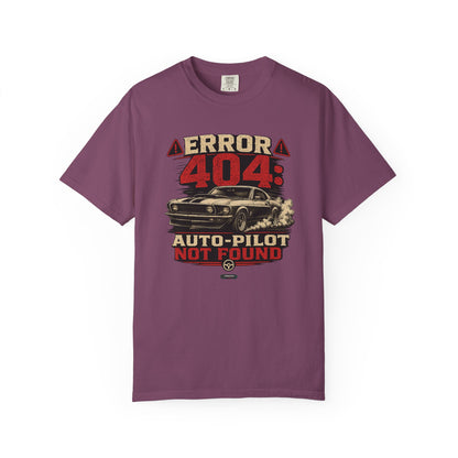 CLASSIC CAR Error 404: Auto-Pilot Not Found T-Shirt
