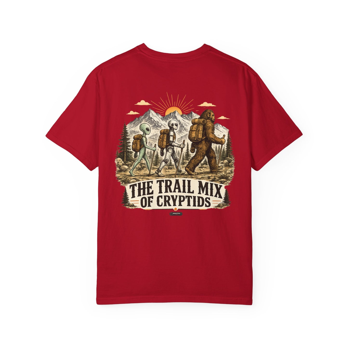 The Trail Mix of Cryptids Hiking T-Shirt