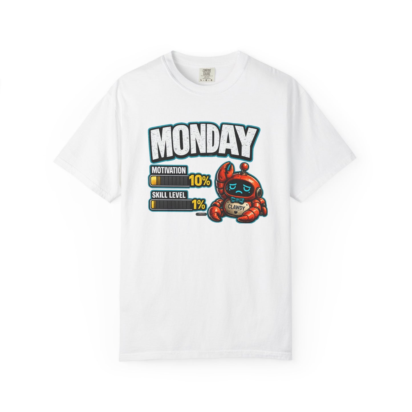 MONDAY: Motivation 10%,  Skill Level 1%’ Graphic Tee