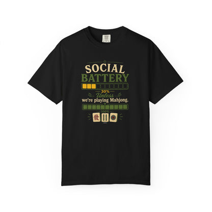MAHJONG: Social Battery 30% T-Shirt