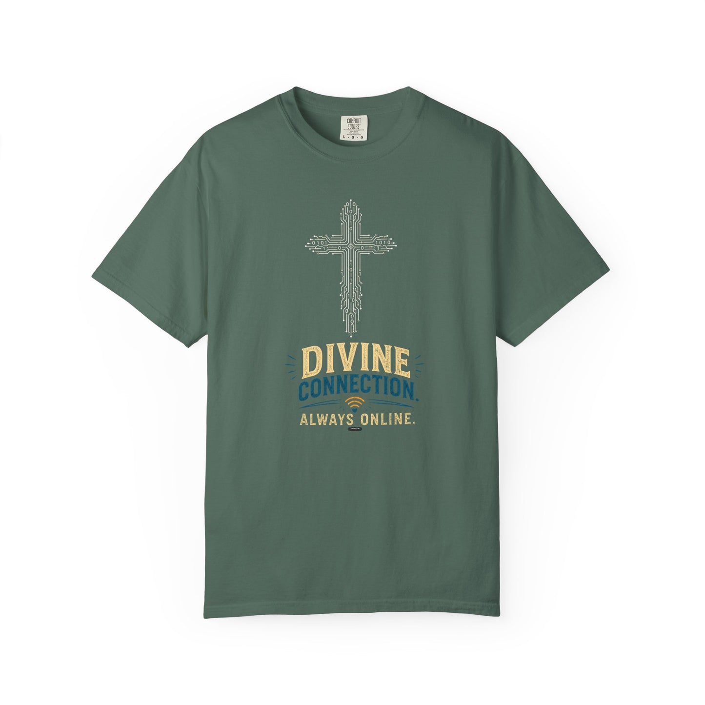 DigitalDivine: Devine Connection. Always On— Cross Faith Graphic Tee