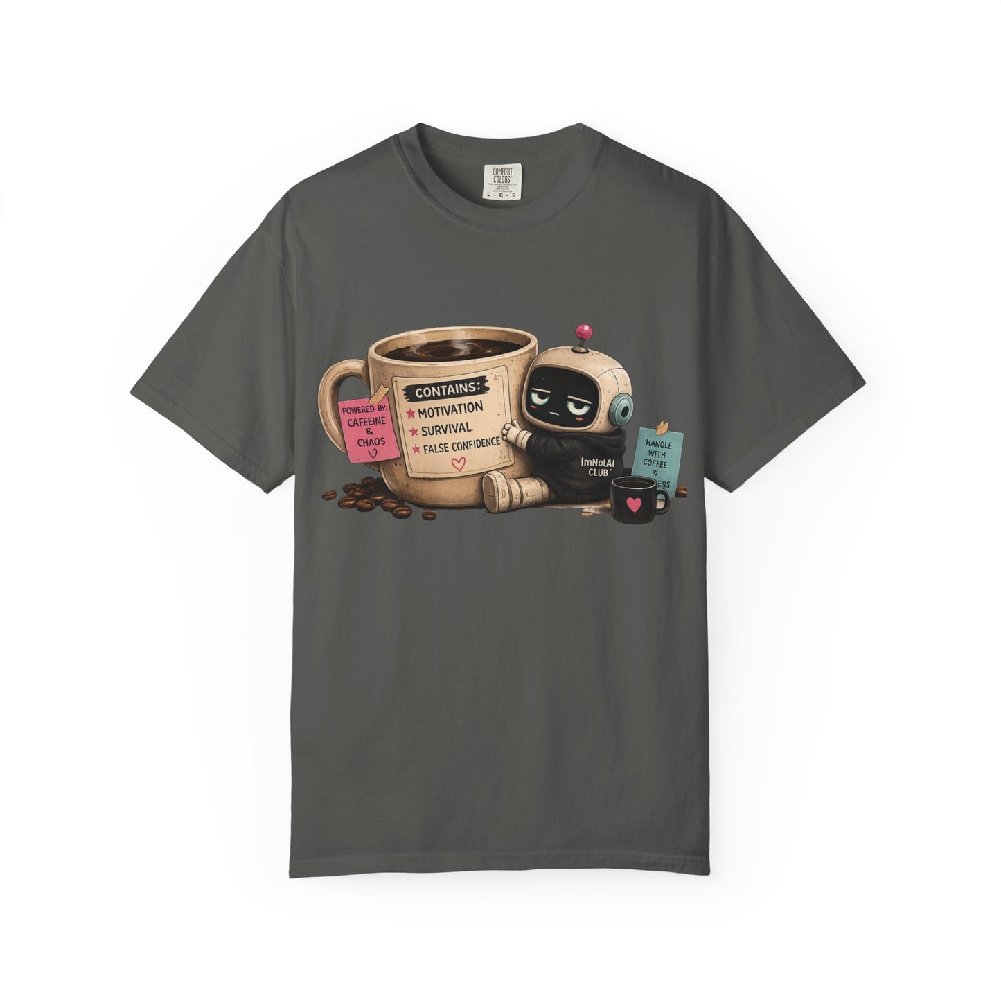 Chatty Motivation - Coffee T-Shirt