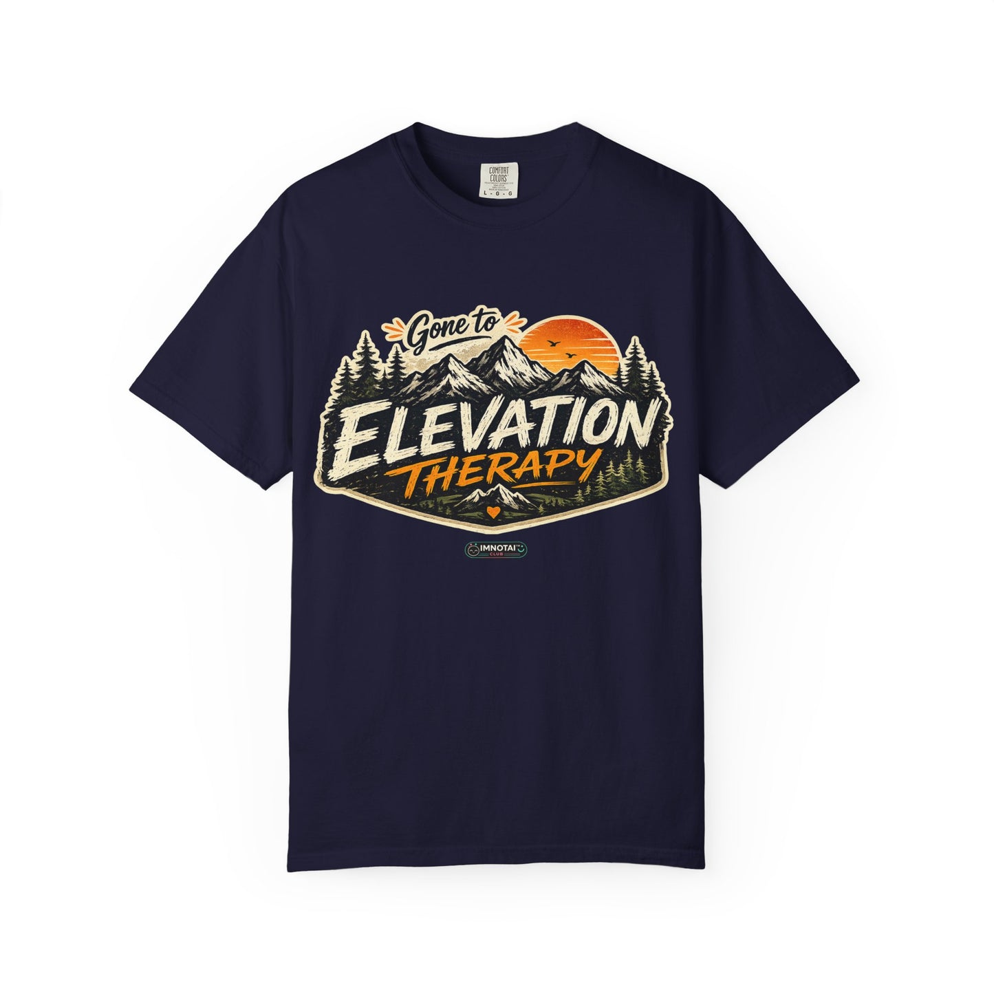 Mountain: Gone To  Elevation Therapy T-Shirt