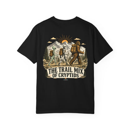 The Trail Mix of Cryptids Hiking T-Shirt