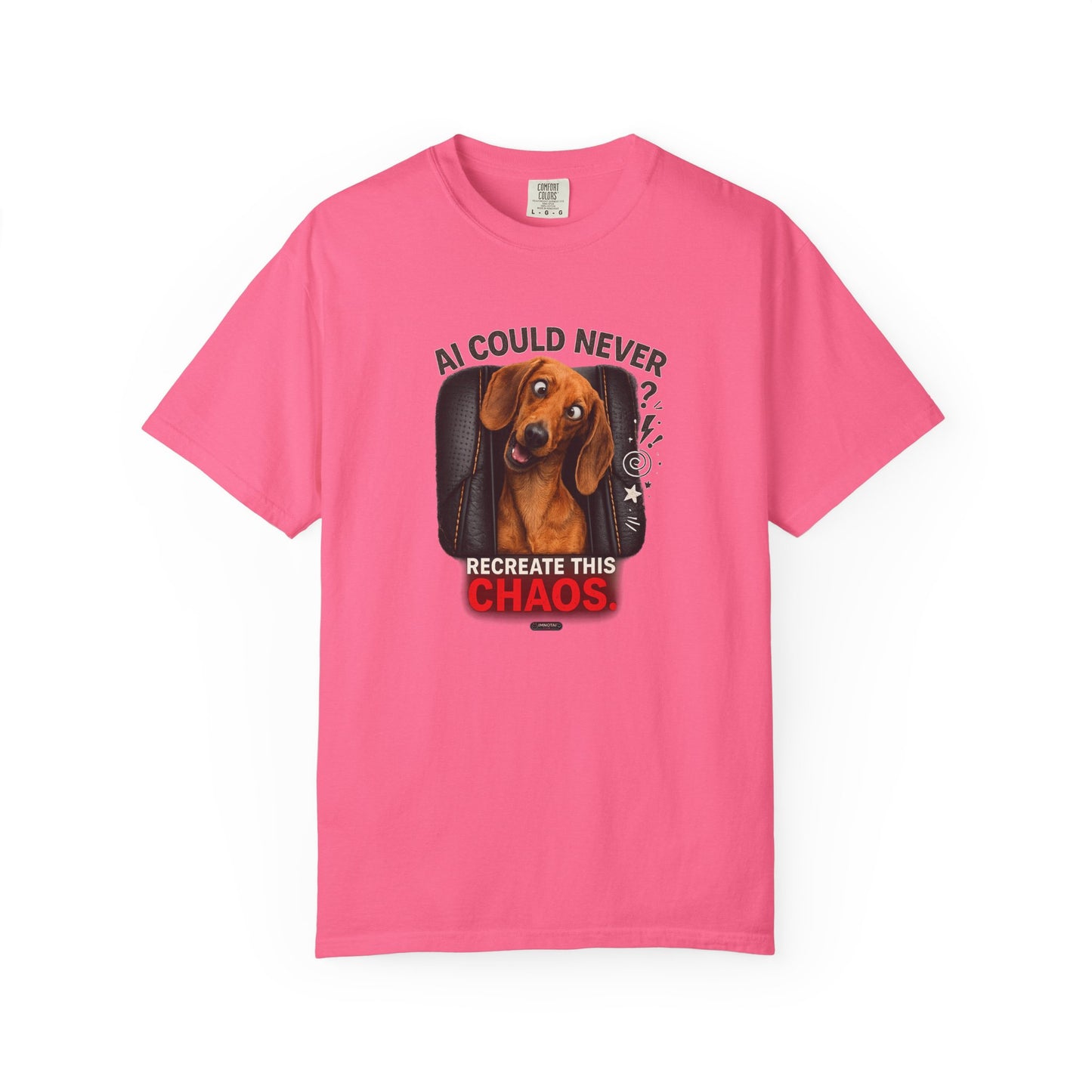DOG Dachshund: AI Could Never Recreate This Chaos T-Shirt