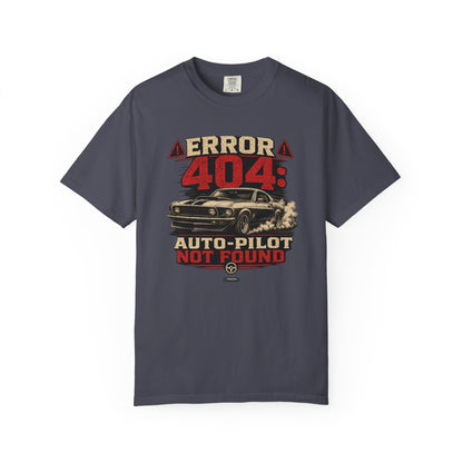 CLASSIC CAR Error 404: Auto-Pilot Not Found T-Shirt