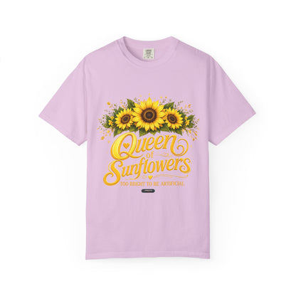 Queen of Sunflowers- Too Bright To Be Artificial  T-Shirt