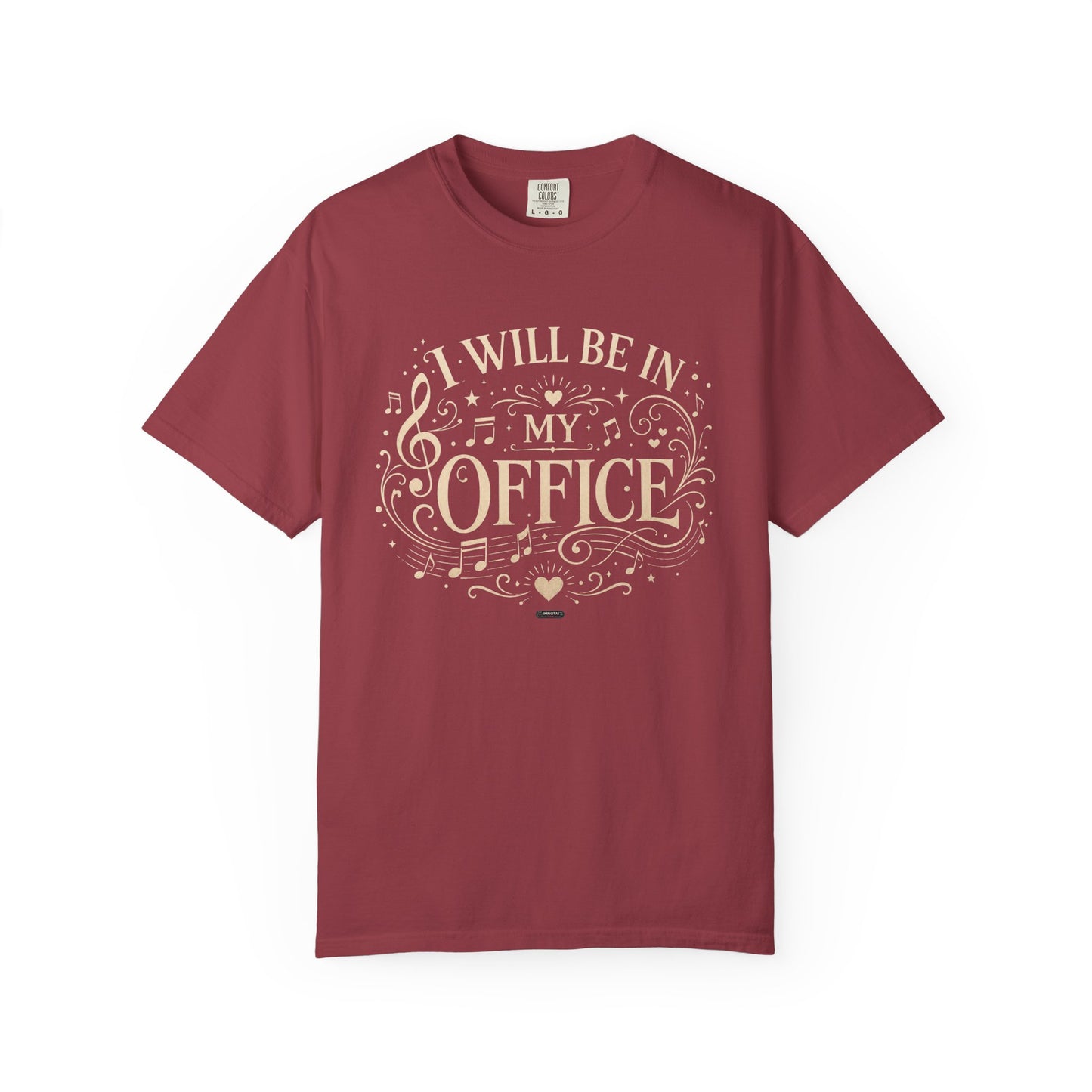 MUSIC: I Will Be In My Office T-Shirt