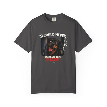 DOG Rottweiler: AI Could Never Recreate This Chaos T-Shirt