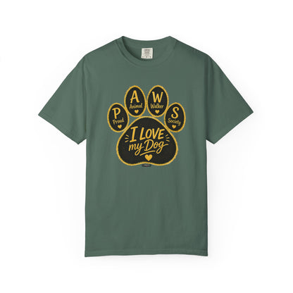 PAWS: Proud Animal Walking Society T-Shirt