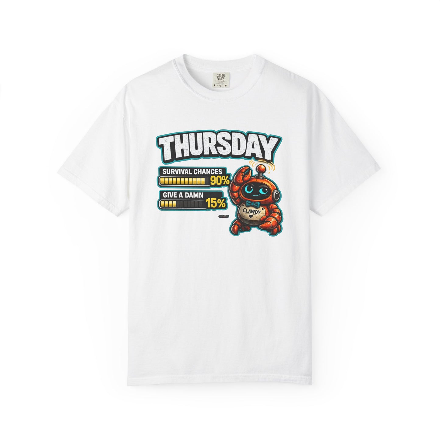 THURSDAY: Survival Chances 90%, Give a Damn 15%