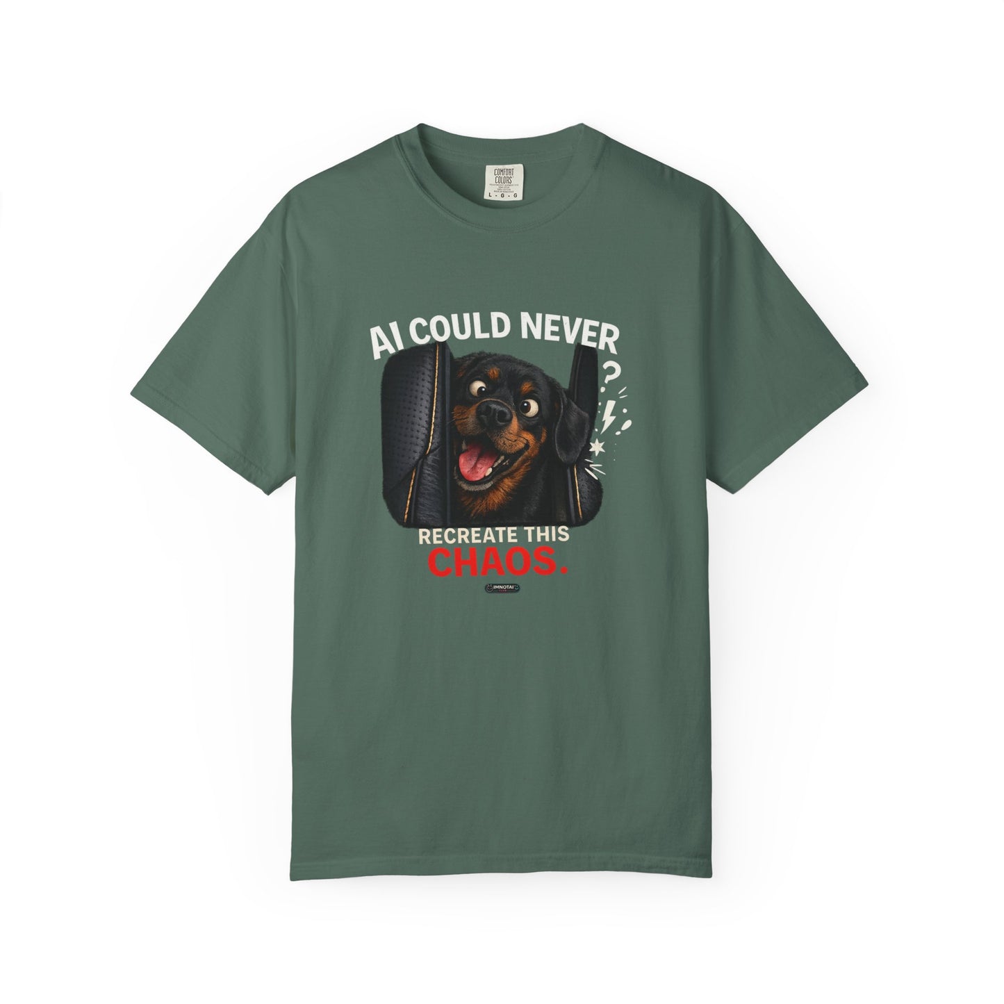 DOG Rottweiler: AI Could Never Recreate This Chaos T-Shirt