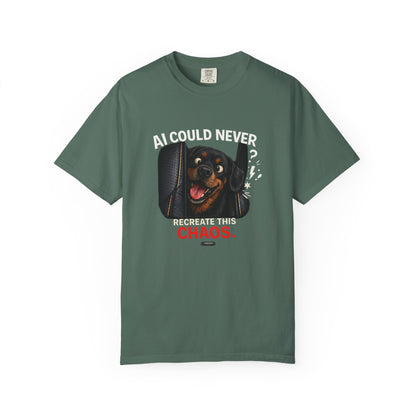 DOG Rottweiler: AI Could Never Recreate This Chaos T-Shirt