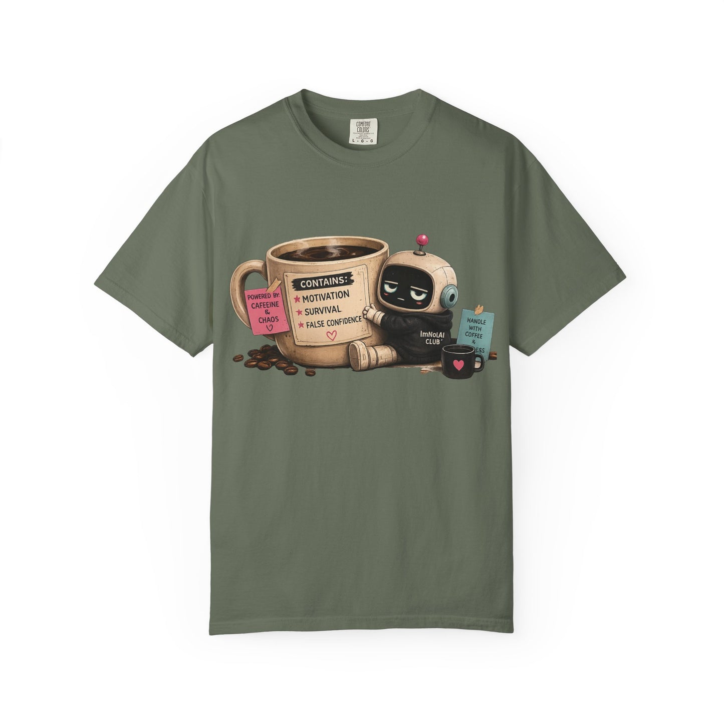 Chatty Motivation - Coffee T-Shirt