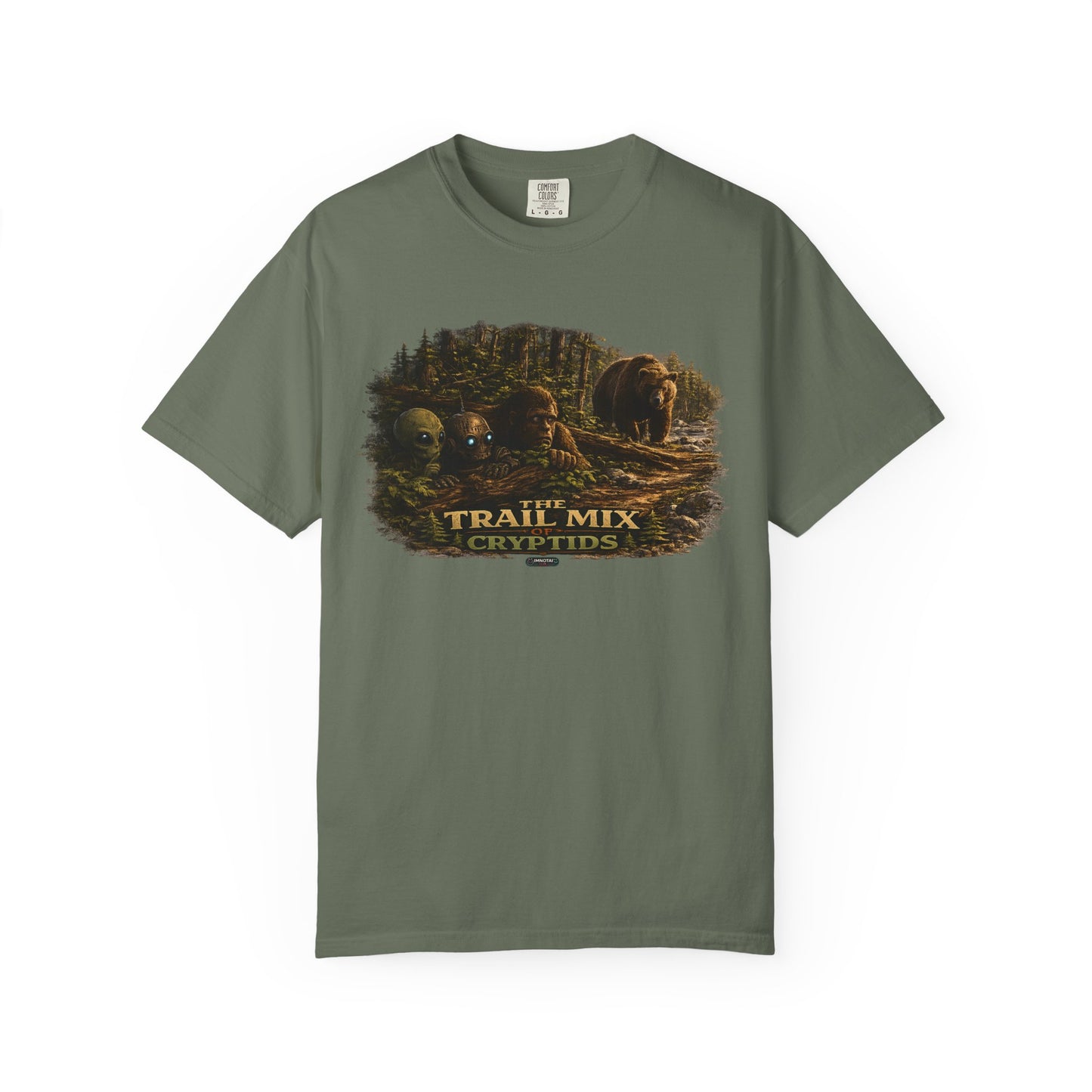 The Trail Mix of Cryptids — Hiding from the Bear T-Shirt